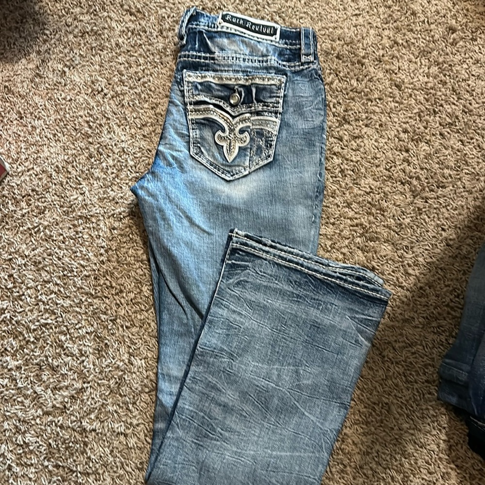 Rock revival jeans